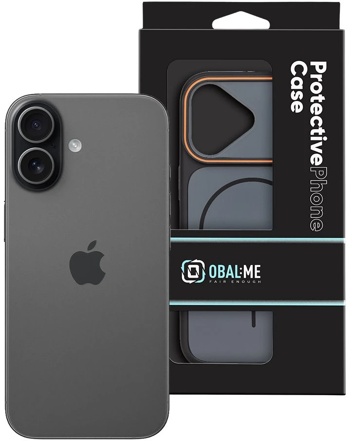 OBAL:ME MagNetix Delta dėklas, skirtas iPhone 17, juodas