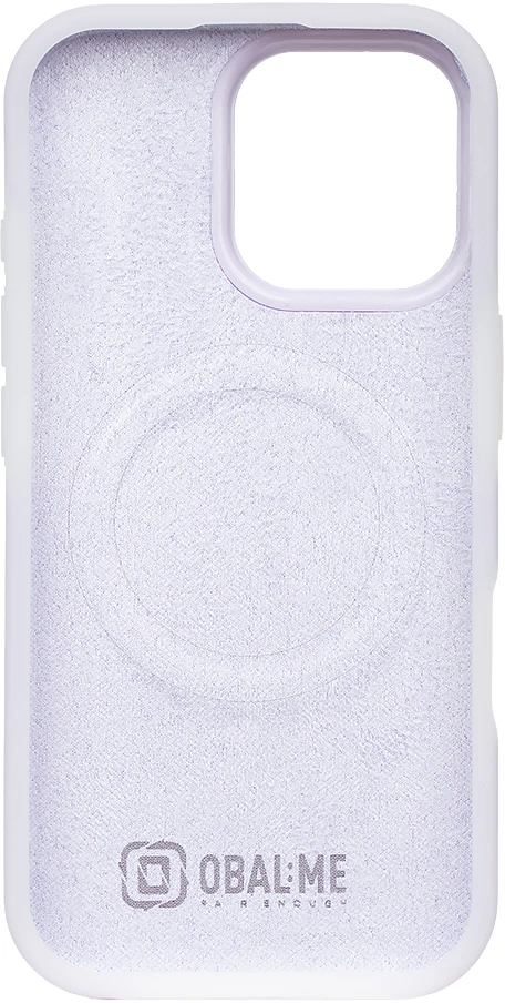 Dėklas OBAL:ME MagNetix DuoTone dangtelis Apple iPhone 17, levandų spalvos