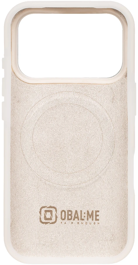 Dėklas OBAL:ME MagNetix DuoTone dangtelis Apple iPhone 18 Pro/17 Pro dramblio kaulo spalvos