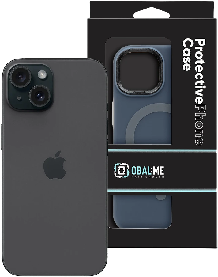 Dėklas OBAL:ME MagNetix DuoTone dangtelis Apple iPhone 15 Storm