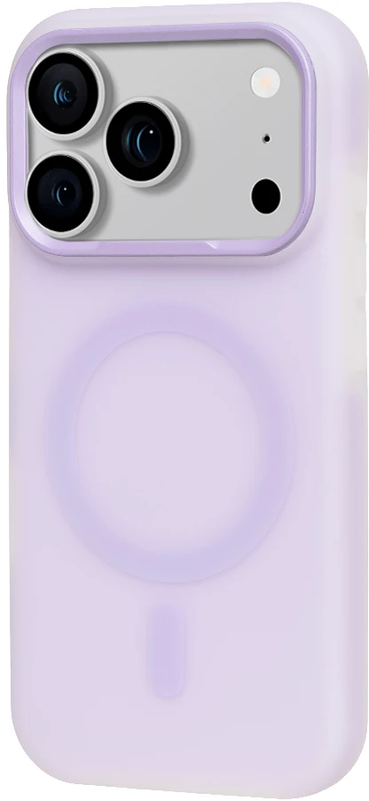 Dėklas OBAL:ME MagNetix DuoTone dangtelis Apple iPhone 18 Pro/17 Pro levandų spalvos