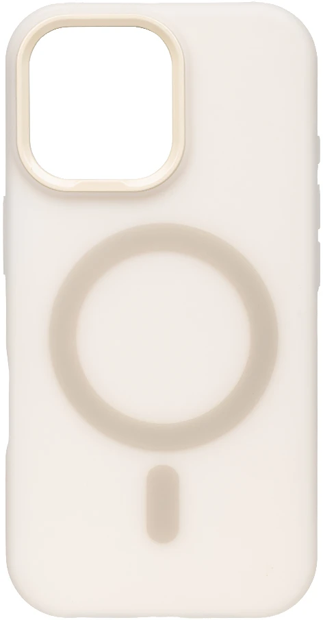 Dėklas OBAL:ME MagNetix DuoTone dangtelis Apple iPhone 16 dramblio kaulo spalvos