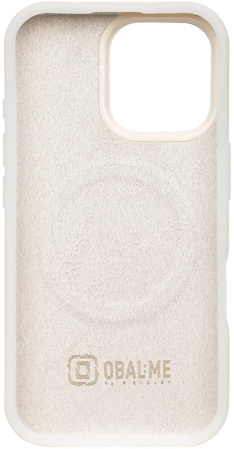 Dėklas OBAL:ME MagNetix DuoTone dangtelis Apple iPhone 16 dramblio kaulo spalvos