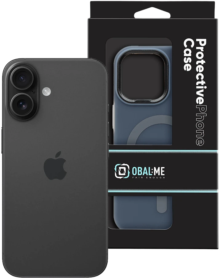 Dėklas OBAL:ME MagNetix DuoTone dangtelis Apple iPhone 16 Storm
