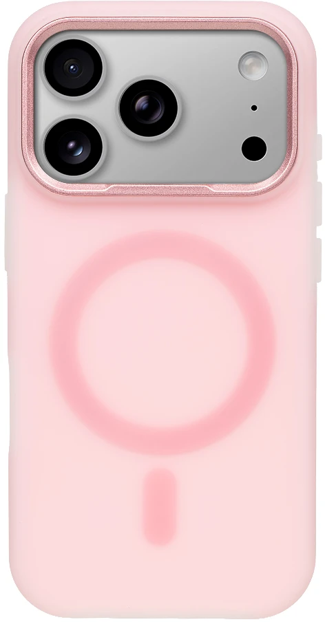 Dėklas OBAL:ME MagNetix DuoTone dangtelis Apple iPhone 18 Pro/17 Pro rausvas