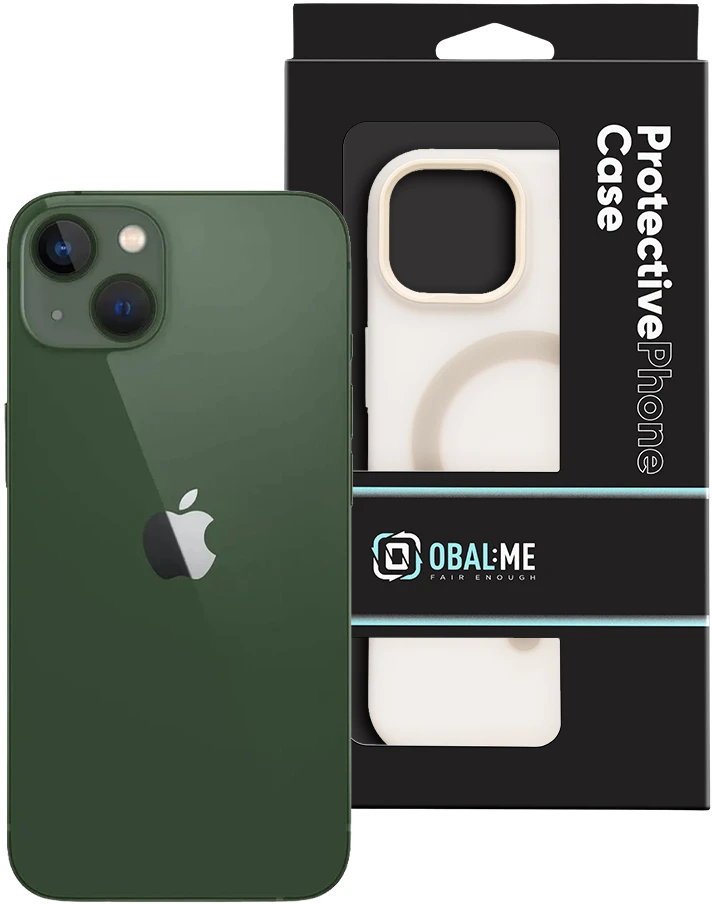 OBAL:ME MagNetix DuoTone dėklas Apple iPhone 13 dramblio kaulo spalvos