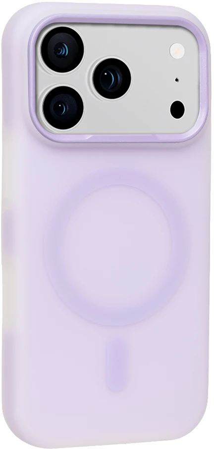 Dėklas OBAL:ME MagNetix DuoTone dangtelis Apple iPhone 18 Pro/17 Pro levandų spalvos