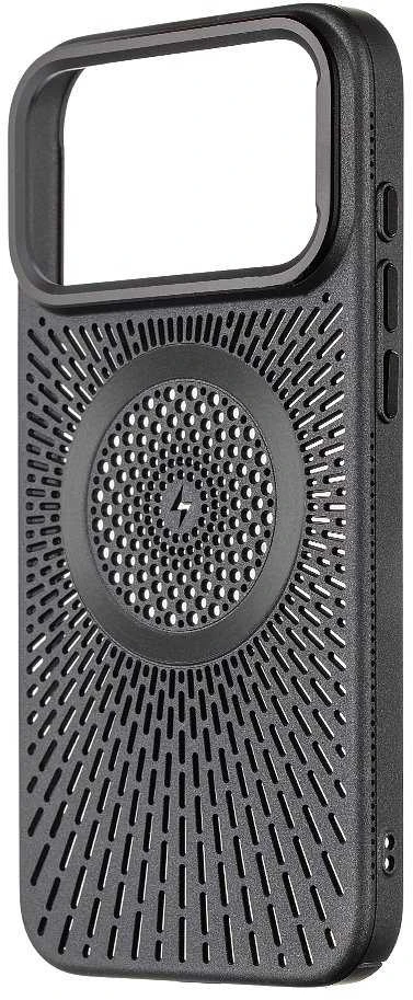 OBAL:ME MagNetix Float dėklas skirtas Apple iPhone 17 Pro Max juodos spalvos