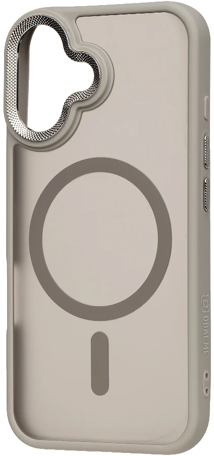 Dėklas OBAL:ME MagNetix Lumen dangtelis Apple iPhone 16 Grafitas