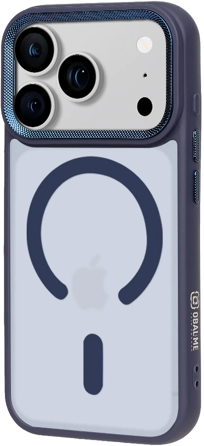 Dėklas OBAL:ME MagNetix Lumen Cover for Apple iPhone 18 Pro/17 Pro Navy