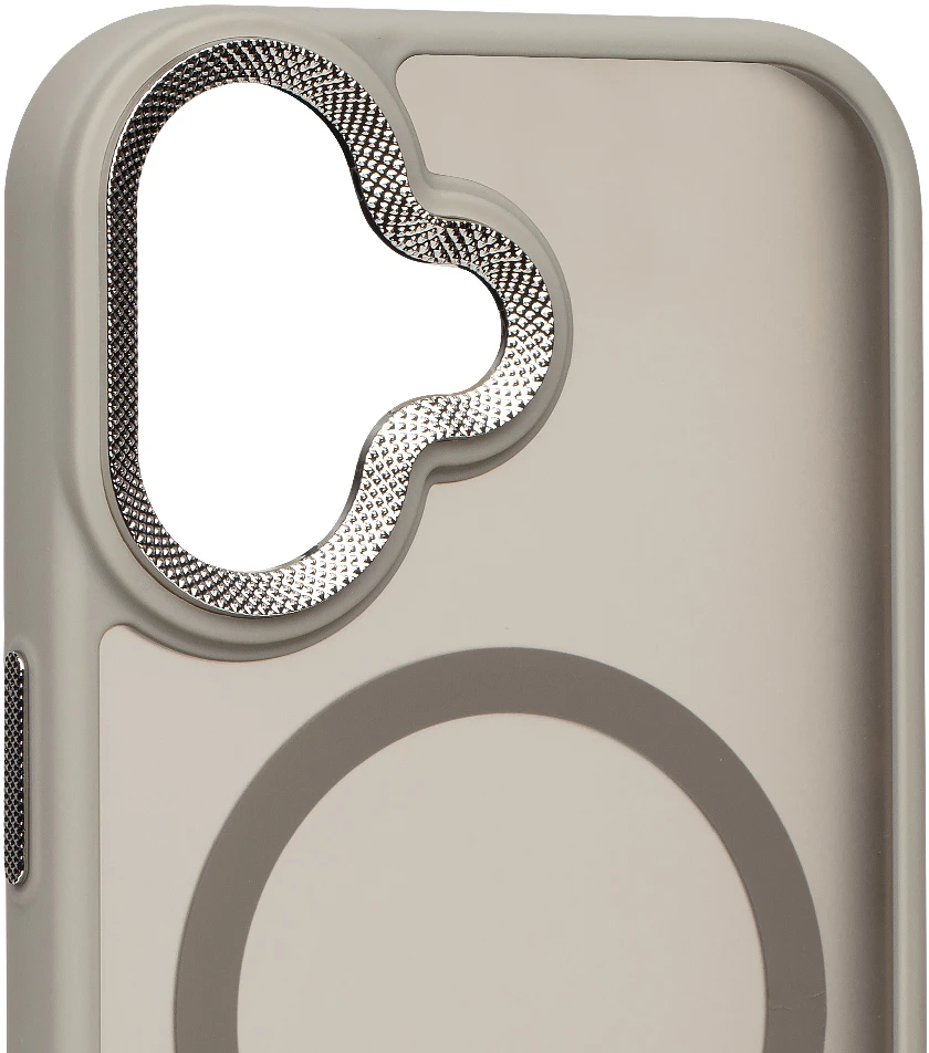 Dėklas OBAL:ME MagNetix Lumen dangtelis Apple iPhone 17 grafito spalvos