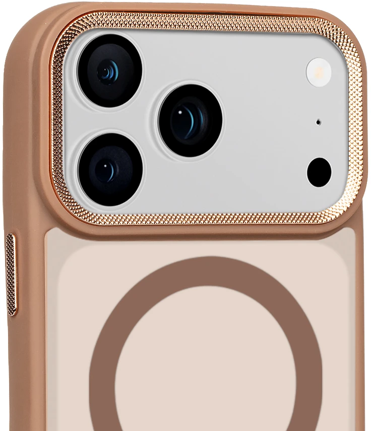 OBAL:ME MagNetix Lumen telefono dėklas su MagSafe palaikymu iPhone 18 Pro Max | iPhone 17 Pro Max smėlio spalvos