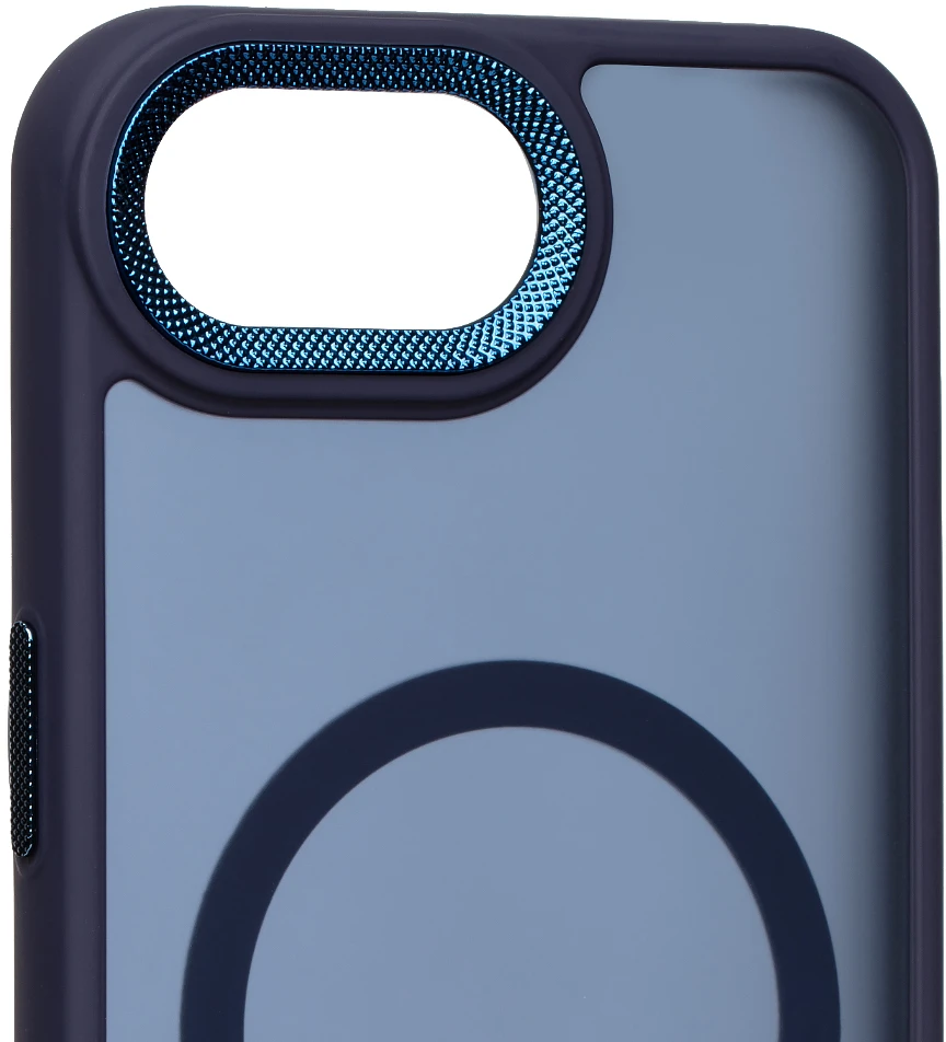 Dėklas OBAL:ME MagNetix Lumen dangtelis, skirtas Apple iPhone 16e/17e, tamsiai mėlynas