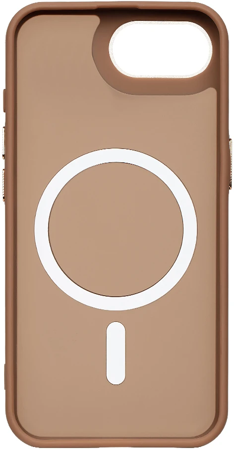 Dėklas OBAL:ME MagNetix Lumen dangtelis, skirtas Apple iPhone 16e/17e, pilkai rudos spalvos