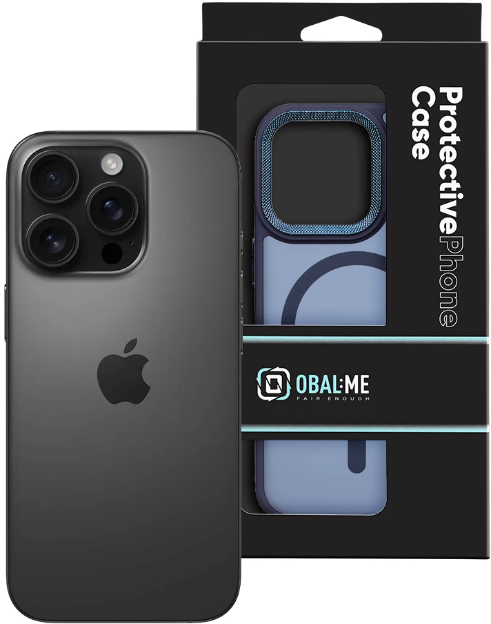 OBAL:ME MagNetix Lumen dėklas Apple iPhone 16 Pro tamsiai mėlynas