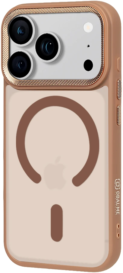Dėklas OBAL:ME MagNetix Lumen Cover for Apple iPhone 18 Pro/17 Pro Taupe