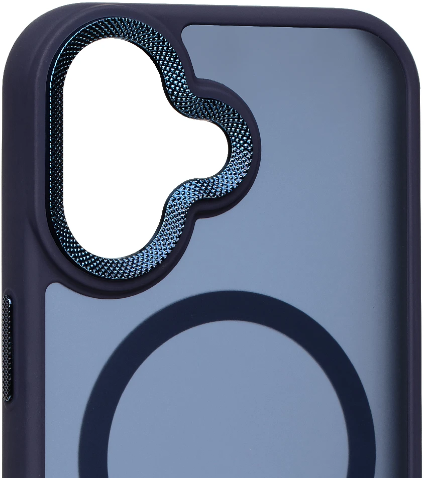 Dėklas OBAL:ME MagNetix Lumen dangtelis Apple iPhone 17 tamsiai mėlynas