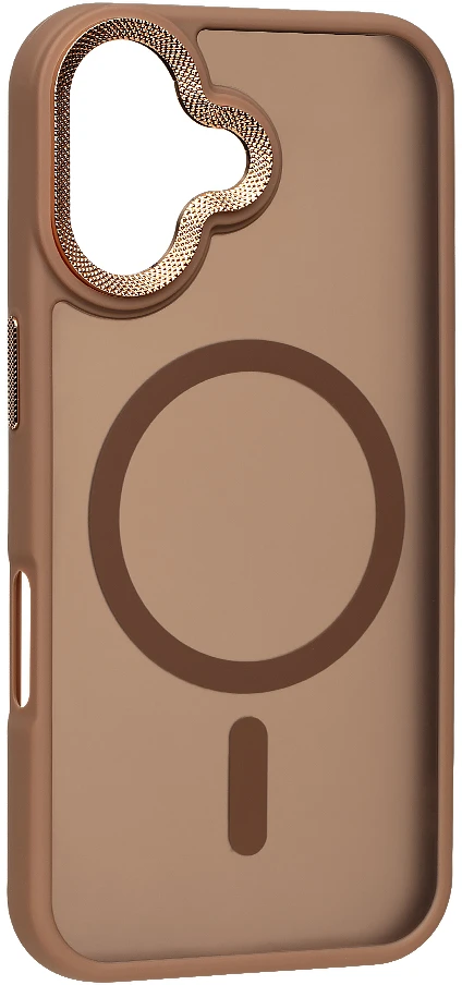 Dėklas OBAL:ME MagNetix Lumen dangtelis Apple iPhone 16, pilkos spalvos