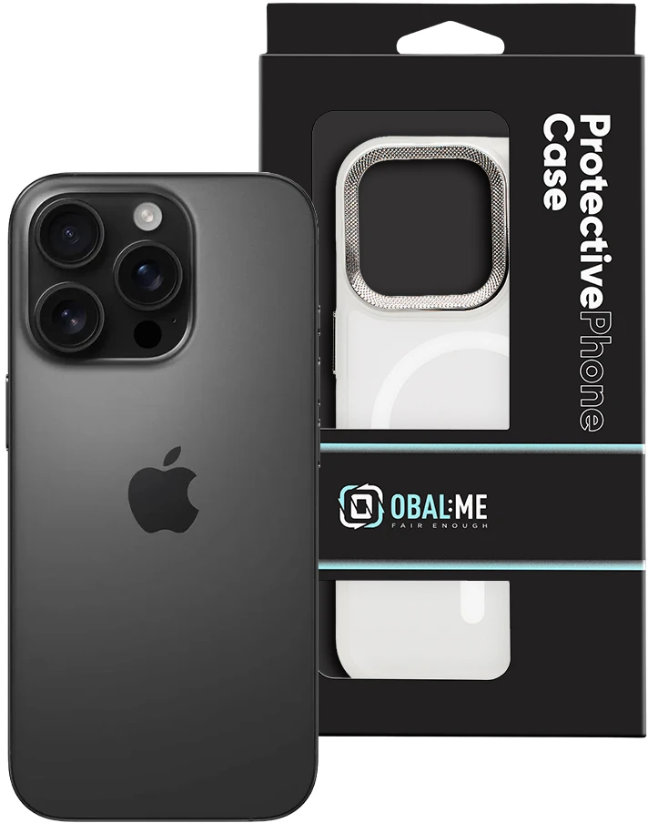 Dėklas OBAL:ME MagNetix Lumen Cover for Apple iPhone 16 Pro Frost