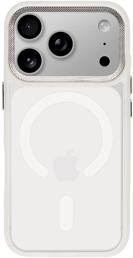 Dėklas OBAL:ME MagNetix Lumen phone case with MagSafe support for iPhone 18 Pro | iPhone 17 Pro transparent