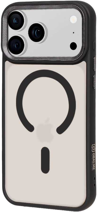 Dėklas OBAL:ME MagNetix Lumen Cover for Apple iPhone 18 Pro Max/17 Pro Max Onyx