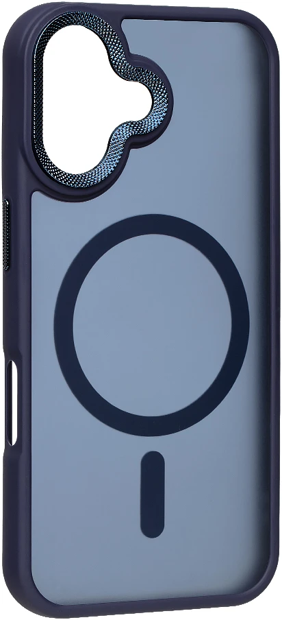 Dėklas OBAL:ME MagNetix Lumen dangtelis, skirtas Apple iPhone 16, tamsiai mėlynas