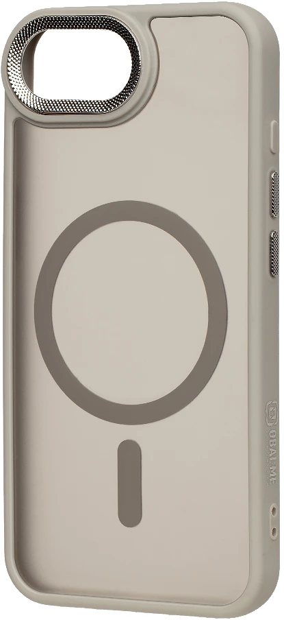 Dėklas OBAL:ME MagNetix Lumen dangtelis, skirtas Apple iPhone 16e/17e, grafito spalvos