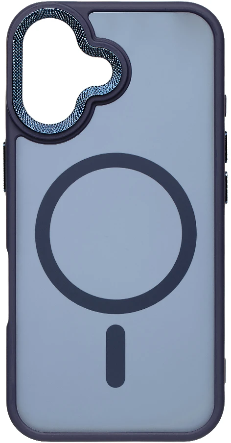 Dėklas OBAL:ME MagNetix Lumen dangtelis, skirtas Apple iPhone 16, tamsiai mėlynas