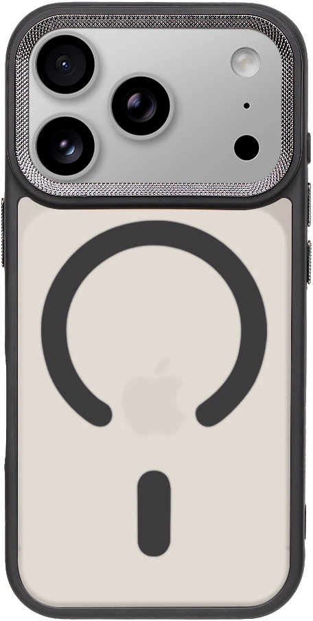 Dėklas OBAL:ME MagNetix Lumen Cover for Apple iPhone 18 Pro/17 Pro Onyx