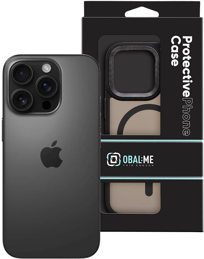 Dėklas OBAL:ME MagNetix Lumen dangtelis Apple iPhone 16 Pro Onyx