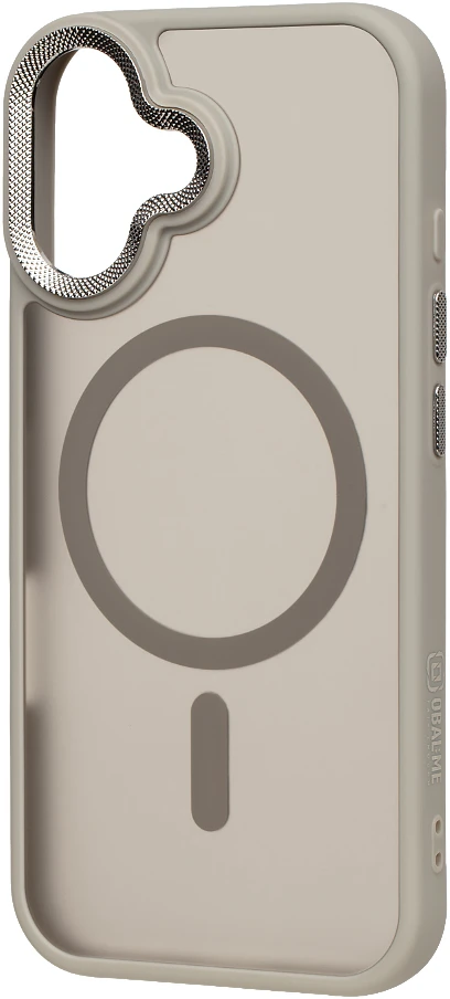 Dėklas OBAL:ME MagNetix Lumen dangtelis Apple iPhone 17 grafito spalvos
