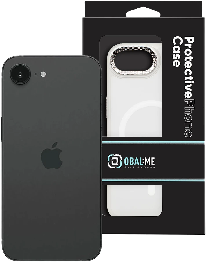 Dėklas OBAL:ME MagNetix Lumen dangtelis Apple iPhone 16e/17e Frost
