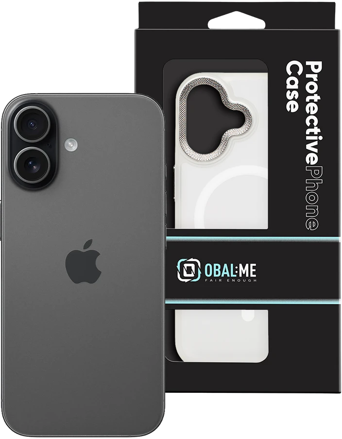 Dėklas OBAL:ME MagNetix Lumen dangtelis Apple iPhone 17 Frost