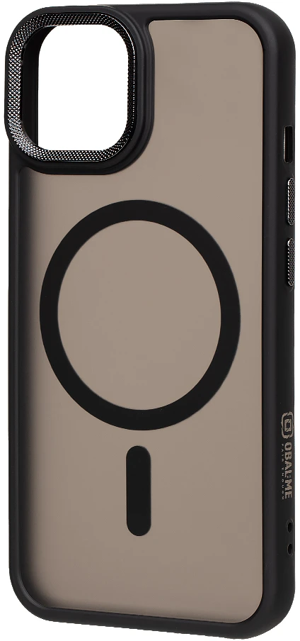 Dėklas OBAL:ME MagNetix Lumen dangtelis, skirtas Apple iPhone 15, onikso spalvos