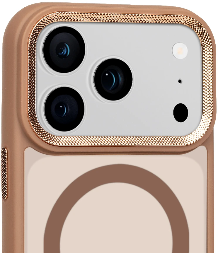 Dėklas OBAL:ME MagNetix Lumen phone case with MagSafe support for iPhone 18 Pro | iPhone 17 Pro beige