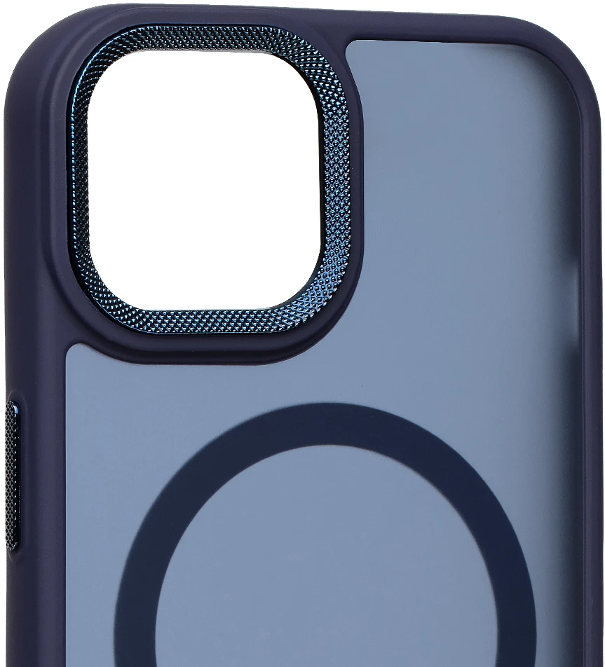 Dėklas OBAL:ME MagNetix Lumen dangtelis Apple iPhone 15 tamsiai mėlynas