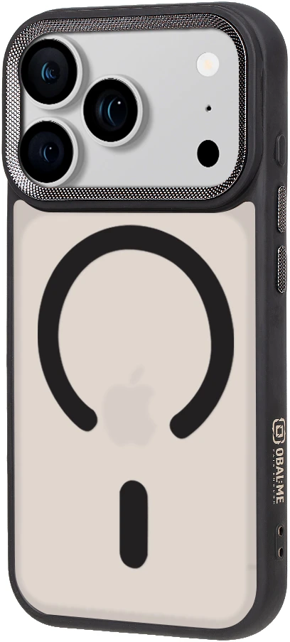 Dėklas OBAL:ME MagNetix Lumen Cover for Apple iPhone 18 Pro/17 Pro Onyx