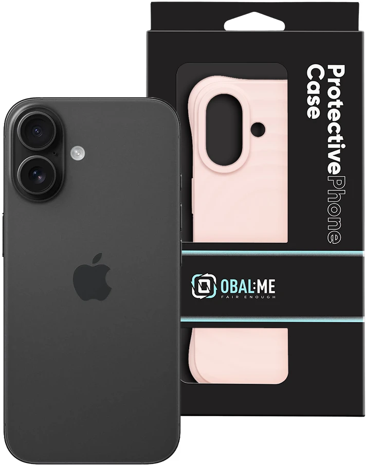 Dėklas OBAL:ME MagNetix Orbit Cover for Apple iPhone 16 Rožinė