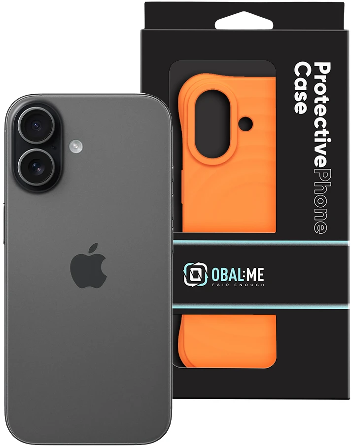 Dėklas OBAL:ME MagNetix Orbit Cover for Apple iPhone 17 Oranžinis