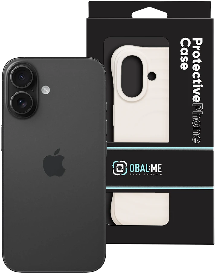 Dėklas OBAL:ME MagNetix Orbit Cover for Apple iPhone 16 rusvai gelsvas