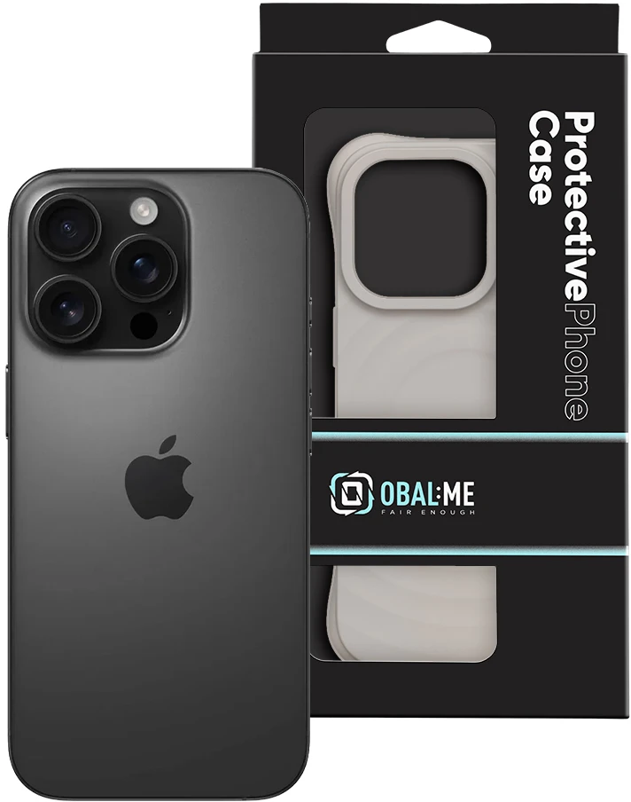 Dėklas OBAL:ME MagNetix Orbit dangtelis Apple iPhone 16 Pro, pilkas