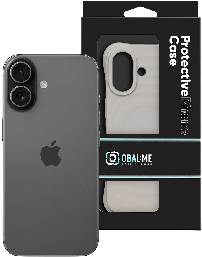 Dėklas OBAL:ME MagNetix Orbit dangtelis Apple iPhone 17 pilkas