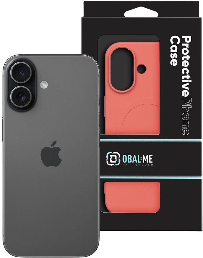 Dėklas OBAL:ME MagNetix Sculpt Cover for Apple iPhone 17 Brick Raudona