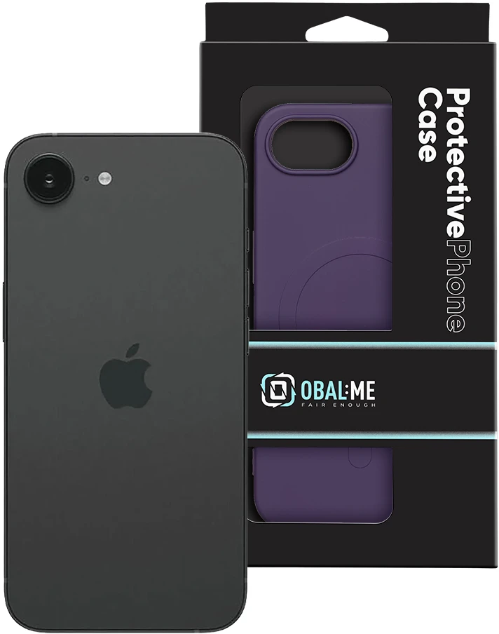 Dėklas OBAL:ME MagNetix Sculpt dangtelis Apple iPhone 16e/17e slyvų violetinė