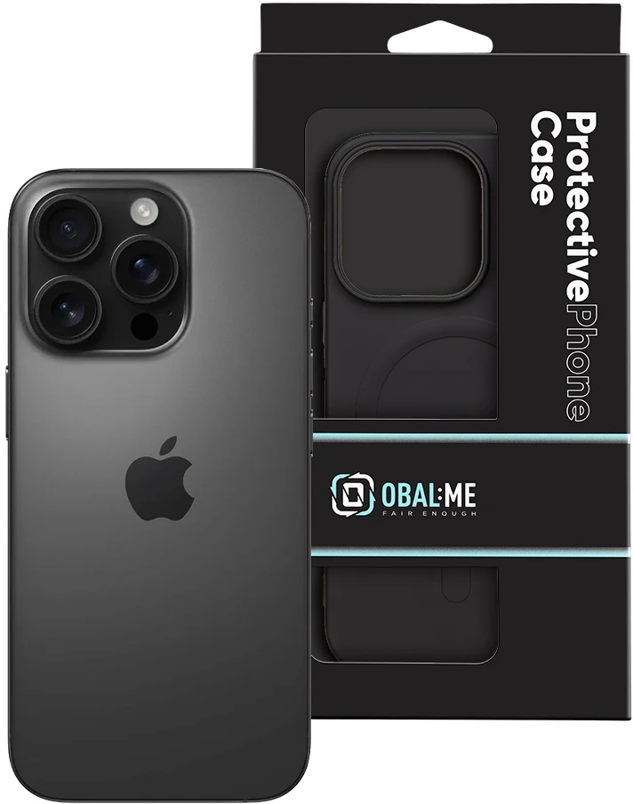 Dėklas OBAL:ME MagNetix Sculpt Cover for Apple iPhone 16 Pro Juodas
