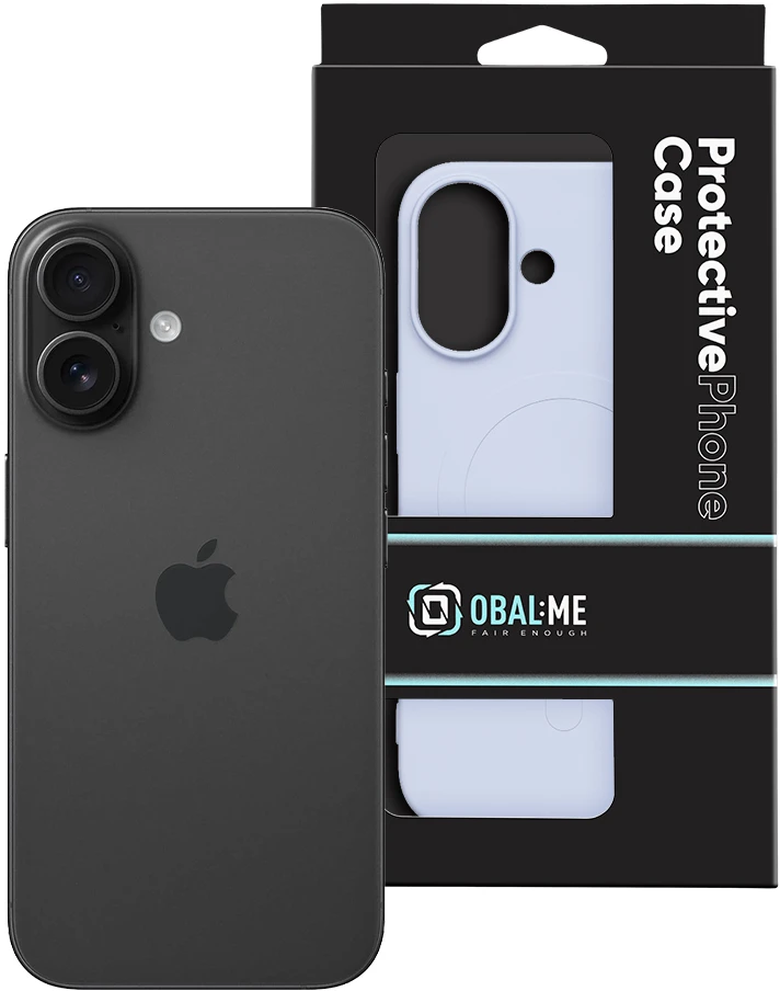 Dėklas OBAL:ME MagNetix Sculpt Cover for Apple iPhone 16 Periwinkle Mėlyna