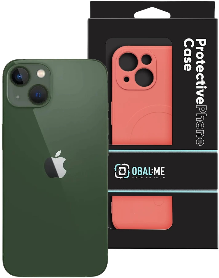 Dėklas OBAL:ME MagNetix Sculpt Cover for Apple iPhone 13 Brick Raudona