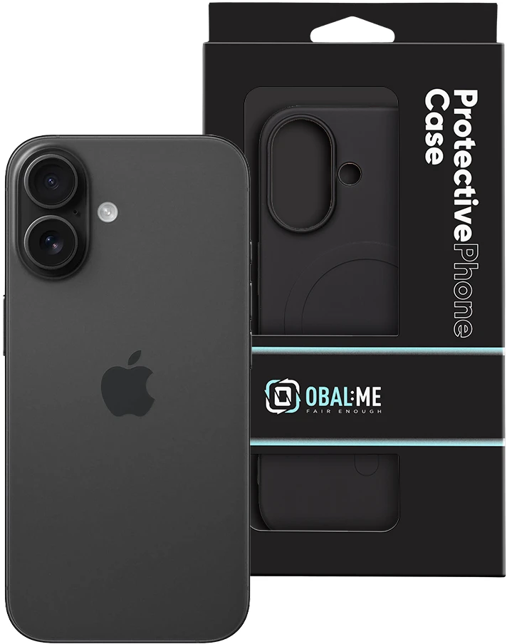 Dėklas OBAL:ME MagNetix Sculpt dangtelis Apple iPhone 16 Juodas