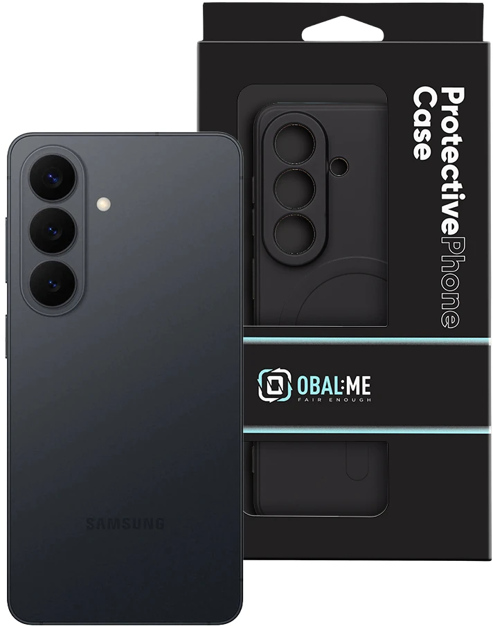 OBAL:ME MagNetix Sculpt dėklas, skirtas Samsung Galaxy S26, juodas