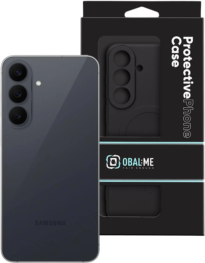 OBAL:ME MagNetix Sculpt dėklas, skirtas Samsung Galaxy S26 FE, juodas